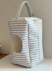 blue stripes